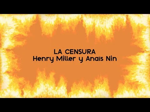 Fotograma del vídeo «Cap. 1 · Henry Miller y Anaïs Nin, la censura»